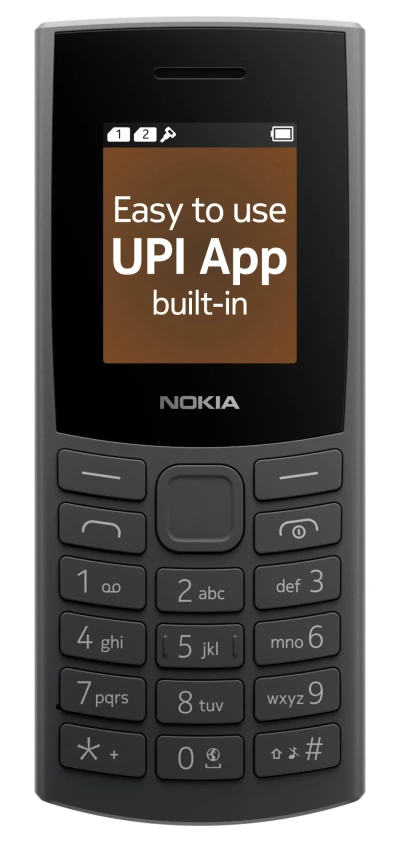 Nokia 106 4G Keypad Phone with 4G, Long-Lasting Battery, Wireless FM Radio & MP3 Player, and MicroSD Card Slot | | 1 Year ...
