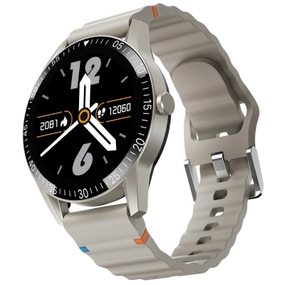 Fire-Boltt Talk Round Smart Watch 1.39″ TFT Display with Bluetooth Calling, Dual Button, Voice Assistance, SPO₂ & Heart Ra...