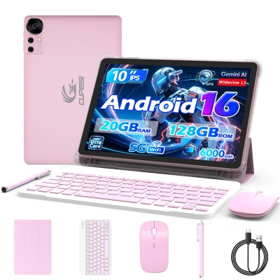 CUPEISI Android 13 Tablet 10 inch 12GB RAM+128GB ROM/1TB Expandable Tablet, Bluetooth, Wi-Fi, 2024 Newest 2 in 1 Tablets w...