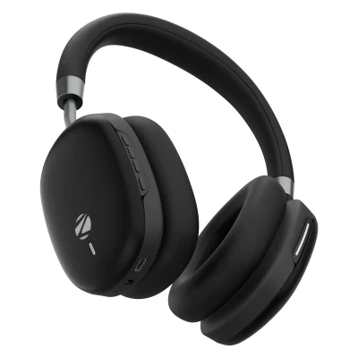 Zebronics Wireless Headphones, Hybrid ANC 48dB, Upto 100Hrs Playback, 40mm Drivers, Dual Mic ENC, BT v6.0, ...