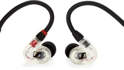 Sennheiser IE 100 Pro Wired In‑Ear Monitors | Clear | Precision Dynamic Drivers | Detachable Cable | 20 Hz–...