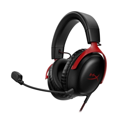 HyperX Cloud III–Smartchoice Wired Gaming Over Ear Headset, Pc, Ps5, Xbox Series X|S, Angled 53Mm Drivers, DTS, Memory Foa...
