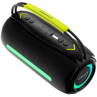 GOBOULT Groove Q20 Bluetooth Speaker with 20 Watt BoomX Audio, Up to 8 Hrs Playtime, Type-C Charging, TF Ca...