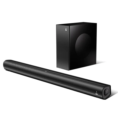 Boat Aavante 2.1 1200, 120W Signature Sound, 2.1 CH w/Wired Subwoofer, BT v5.4, Multiple Ports, EQ Modes & Remote Control,...