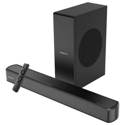 ZEBRONICS Juke BAR 3902 Soundbar with 100 Watts, HDMI (ARC), Optical, USB, AUX, Bluetooth v5.0, Virtual 5.1, Wall Mountabl...