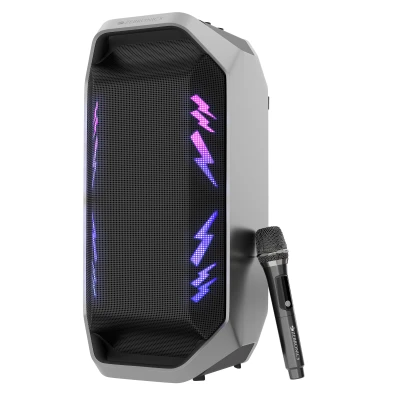 Zebronics 2026 Launch 110W Bluetooth Speaker, Up to 6Hrs Backup, 16.51cm Subwoofer, Dual 9.3cm Drivers, 7000mAh Battery, W...