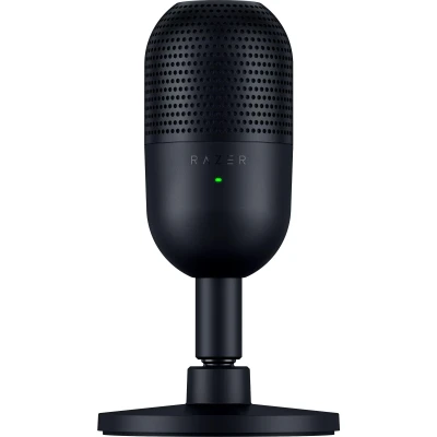 Razer Seiren V3 Mini USB Microphone: Condenser Mic - Supercardioid Pickup Pattern - Tap-to-Mute Sensor with LED Indicator...