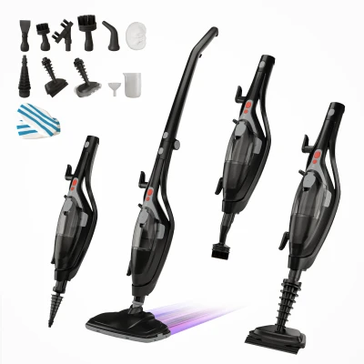 Domestica Steamo 10-In-1 Steam Cleaner For Home Cleaning With 2 Steam Modes | Foldable With Detachable Handheld Steam Clea...