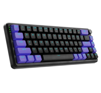 Kreo Hive 65 RGB Mechanical Gaming Keyboard | Pre-Lubed Switches, Anti-Ghosting, 5-Pin Hot-Swap | Wired 65% Keyboard with ...