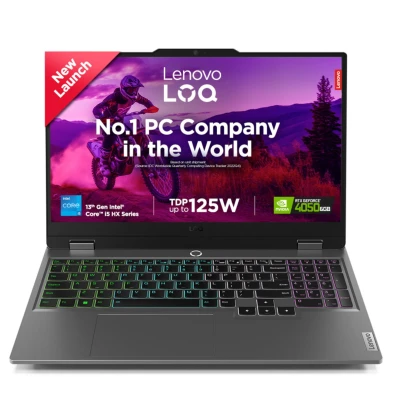 Lenovo LOQ 2024, Intel Core i5-13450HX, 13th Gen, NVIDIA RTX 4050-6GB, 16GB RAM, 512GB SSD, FHD 144Hz, 15....