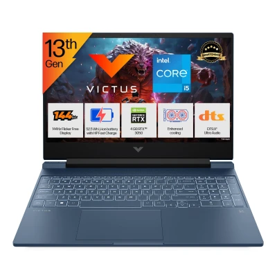 HP Smartchoice Victus, 13th Gen Intel Core i5-13420H, 4GB RTX 3050, 16GB DDR4(Upgradeable) 512GB SSD, 144H...