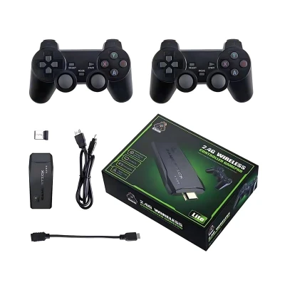 Drumstone (Exclusively ??+? Year Warranty) 4K HD Gaming Console with Dual Wireless Controllers and 20,000+ Games for TV...