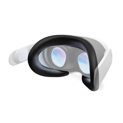 ZORBES® VR Face Pad for Meta Quest 3, VR Face Cushion Pad Mask for Quest 3 Headset Face Pad, Silicone Face Pad Reuseable M...
