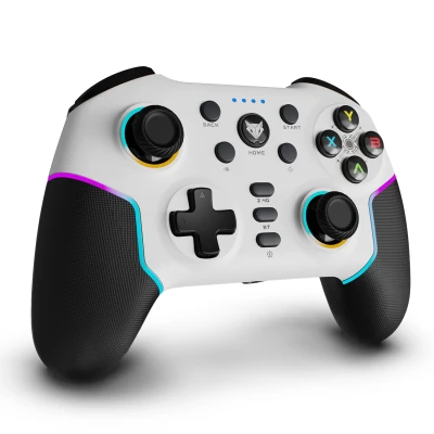 EvoFox Elite X2 Pro Gaming Controller for PC, Android, TV, Switch Tri-Mode -2.4G/BT/Wired Gamepad, HallSense Magnetic Trig...