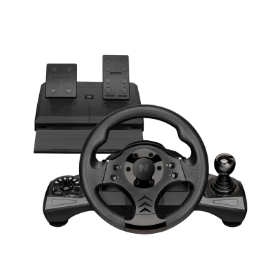 Nitho Drive Pro V16 Racing Wheel & Pedal Set MLT-DP16-K, Compatible with PC/PS3/PS4/Xbox1/Switch