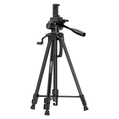 Amazon Basics 60 Inch Tripod for DSLR, Camera | Operating Height: 4.58 Ft. | Maximum Load Capacity up to 4.5kg | Portable ...