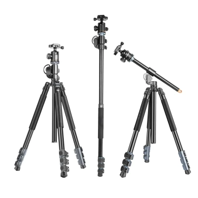 Digitek (DTR 540 BH) Heavy Duty Multi-Angle DV Tripod Cum Monopod, 360° Ball Head, 180° Tilt, Flip Leg Loc...