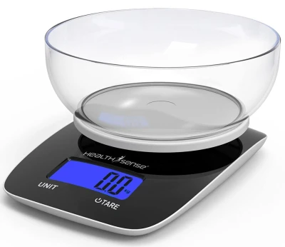HealthSense Chef-Mate KS 33 Digital Kitchen Weighing Scale & Food Weight Machine for Health, Fitness, Home Baking & Cookin... — VK Furniture & Electronics | VK Furniture Mangalore