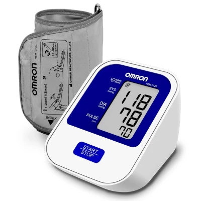 Omron HEM 7124 Fully Automatic Digital Blood Pressure Monitor with Intellisense Technology For Most Accurat...