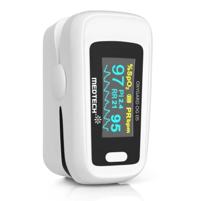 Medtech OG05 - Fingertip Pulse Oximeter | Blood Oxygen Saturation and Heart Rate Monitor | SpO2 Oxygen Mete...