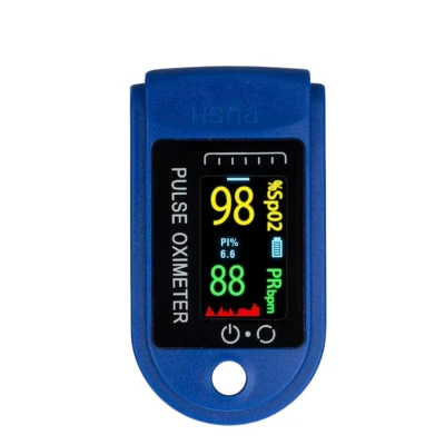 Curecheck premium oximeter (Classic Blue) Fingertip Pulse Oximeter | Blood Oxygen Saturation Monitor Fingertip, SpO2 Finge...