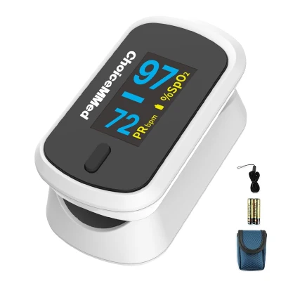 ChoiceMMed MD300CN310 FingerTip Pulse Oximeter | Pulse Rate | Oxygen Saturation | High Accuracy | Easy Oper...