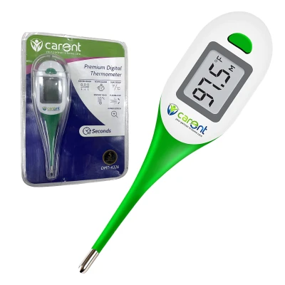 Carent Waterproof Flexible Tip Digital Thermometer for Body Fever Kids Adults & Babies Thermometer-4326 | CE & US FDA Cert...