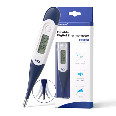 Femometer Thermometer for Adults Digital Thermometers with Flexible Tip, Fast Accurate Oral Body Thermometer for Adults Ki...