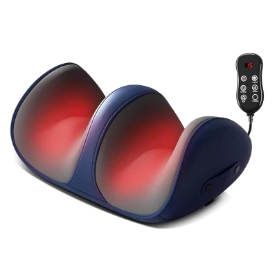 OLsky Shiatsu Foot Massager Machine with Heat, Foot and Calf Massager,Delivers Relief for Tired Muscles and Plantar,Deep T...