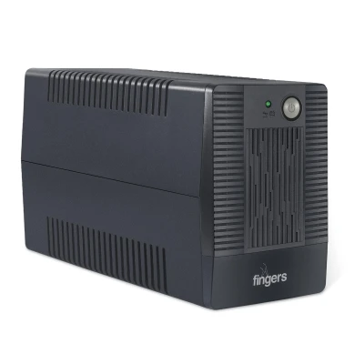 FINGERS Fast Recharge FR-630 UPS Power Supply (600VA/360W, Line Interactive, 33% Faster Recharge, AVR Stabi...