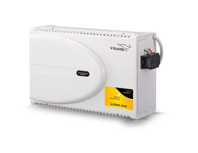 V-Guard i4 Dura 2040 Stabilizer for 1.5 ton Inverter AC | Intelligent Time Delay System | Convenient LED In...