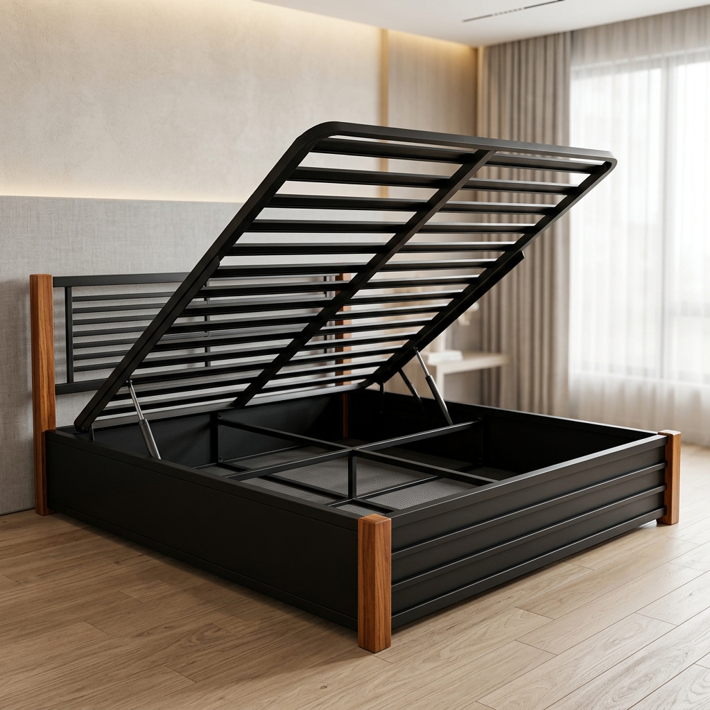 VK MAGNUS HYDRULIC COT — VK Furniture & Electronics | VK Furniture Mangalore