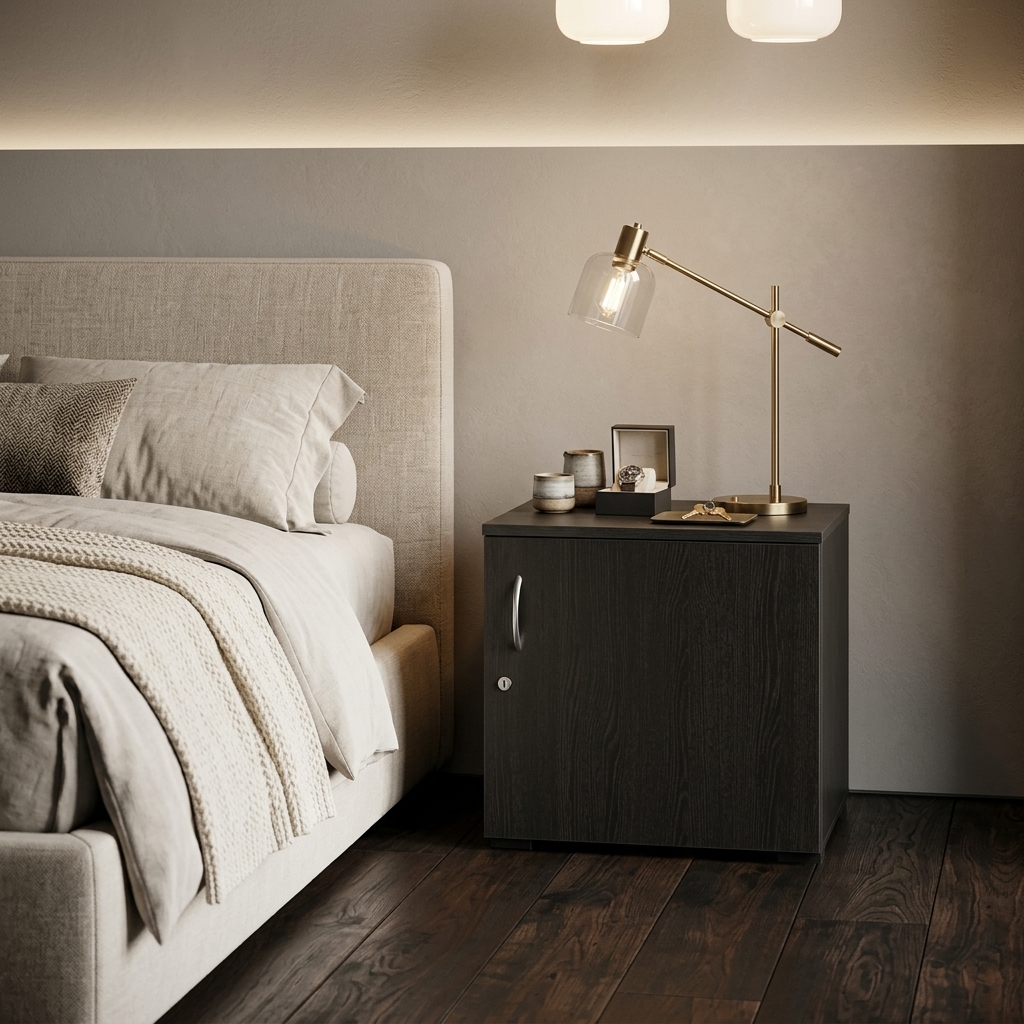 MAGNUS BEDSIDE — VK Furniture & Electronics | VK Furniture Mangalore