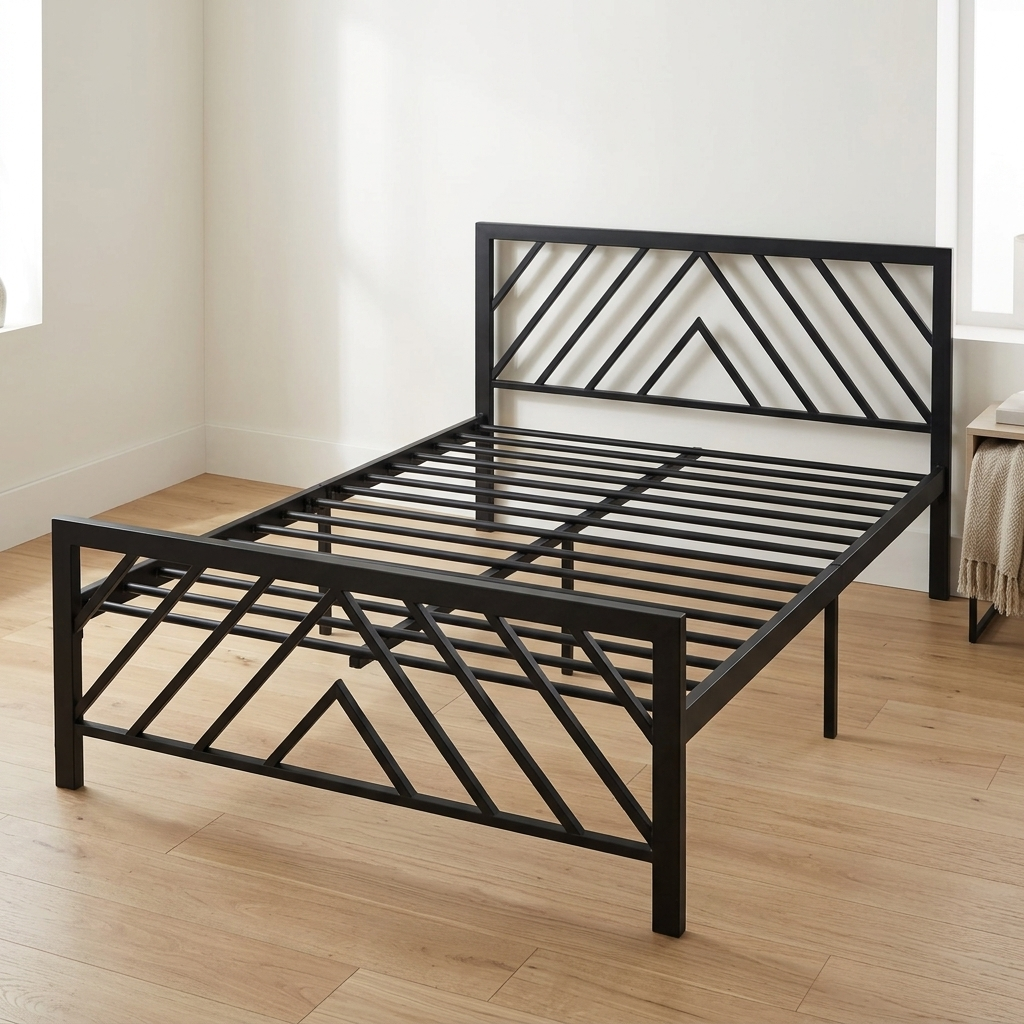 VK AXTON COT — VK Furniture & Electronics | VK Furniture Mangalore