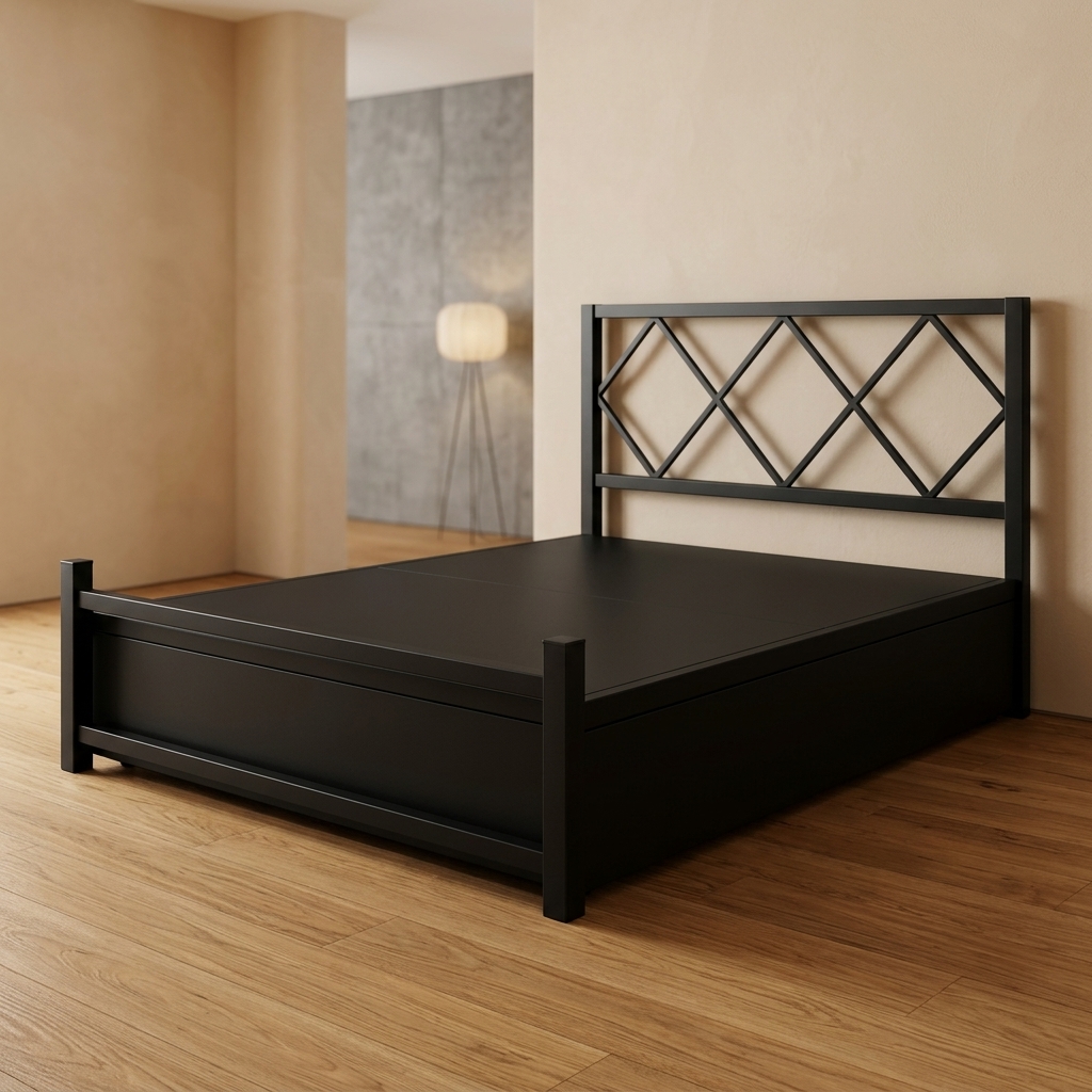 VK CRIB HYDRULIC COT — VK Furniture & Electronics | VK Furniture Mangalore