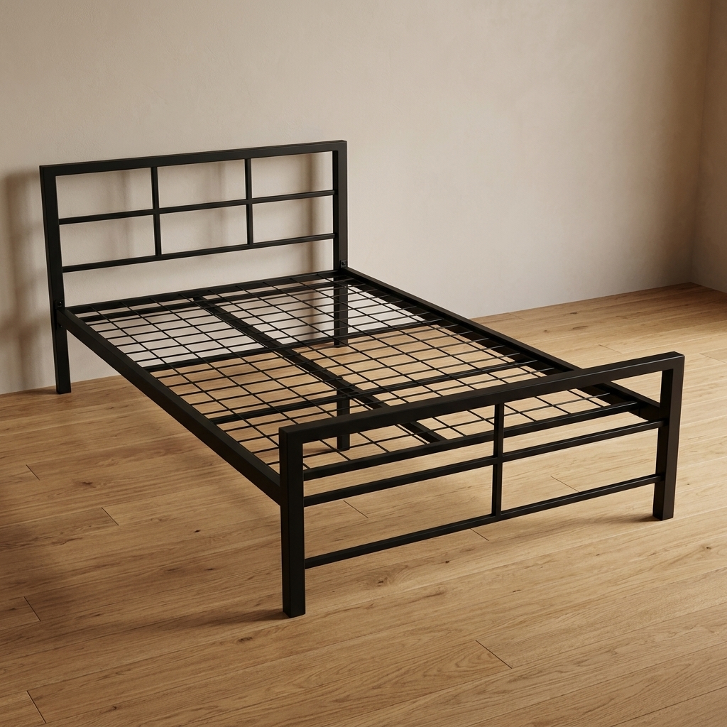 VK LEO SINGLE COT — VK Furniture & Electronics | VK Furniture Mangalore