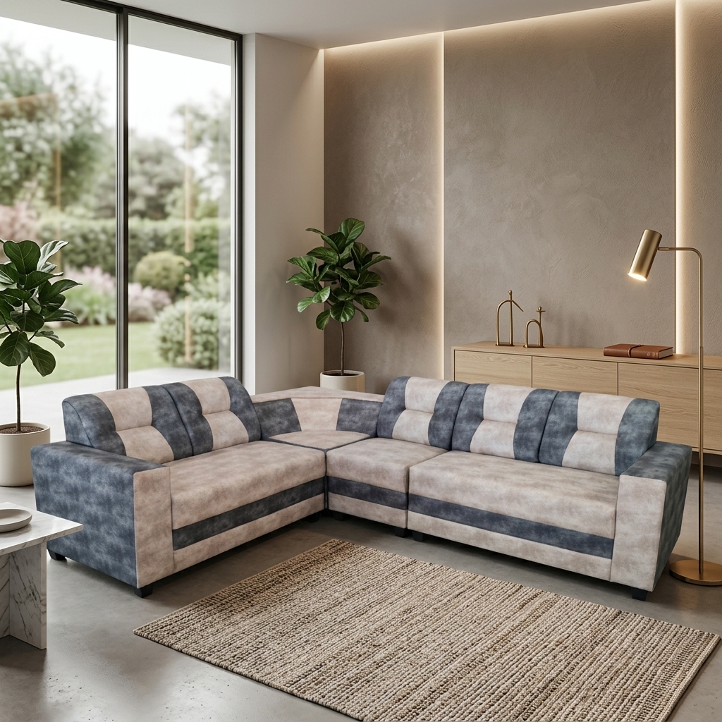 VK LISSABLE 3 SEATER SOFA — VK Furniture & Electronics | VK Furniture Mangalore