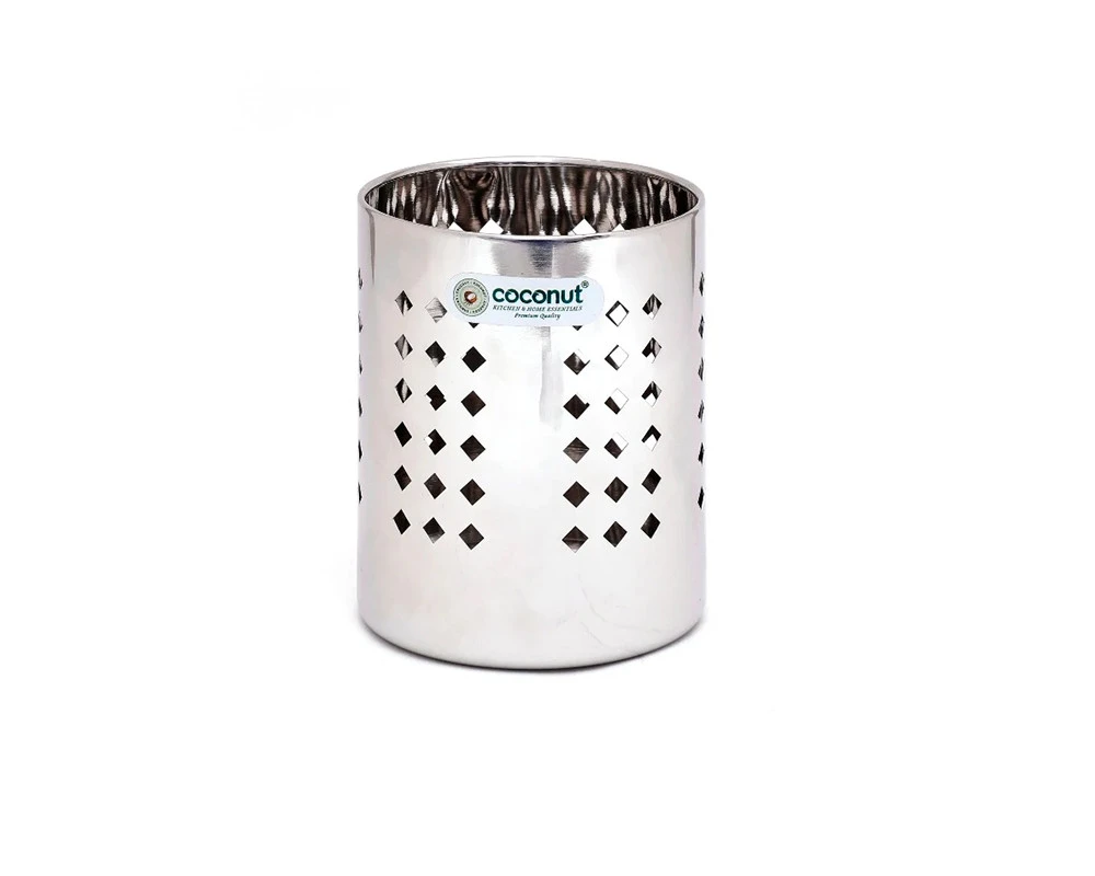 Stainless Steel Oak Cutlery Holder - VK Furniture | VK Furniture & Electronics Mangalore