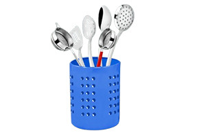 Stainless Steel Multipurpose Cutlery Holder for Kitchen - Pack of 6