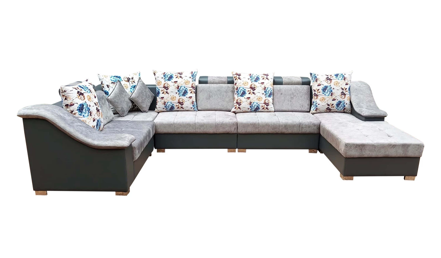 VK Amaze U Shape Corner Sofa Set