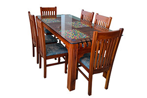 Deluxe Model  6 Seater Dining Set