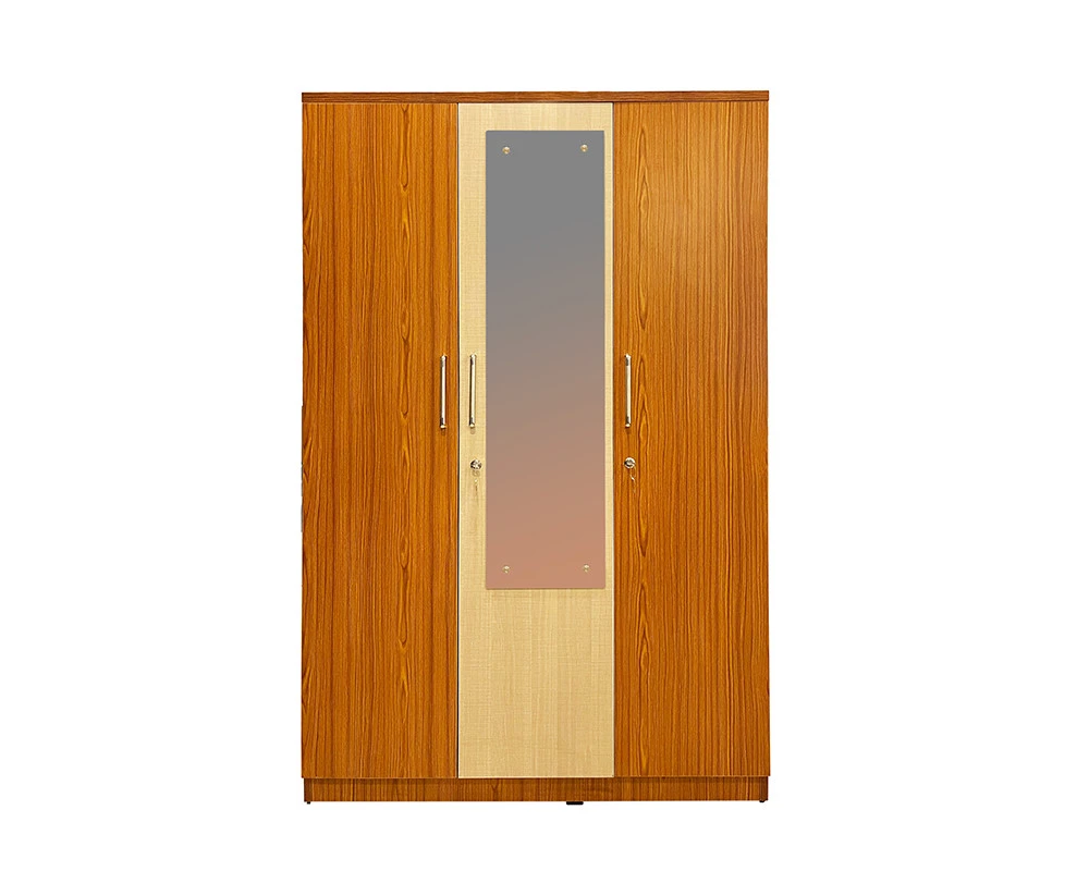 VK  Popular 3 Door Wardrobe with Mirror - VK Furniture | VK Furniture & Electronics Mangalore