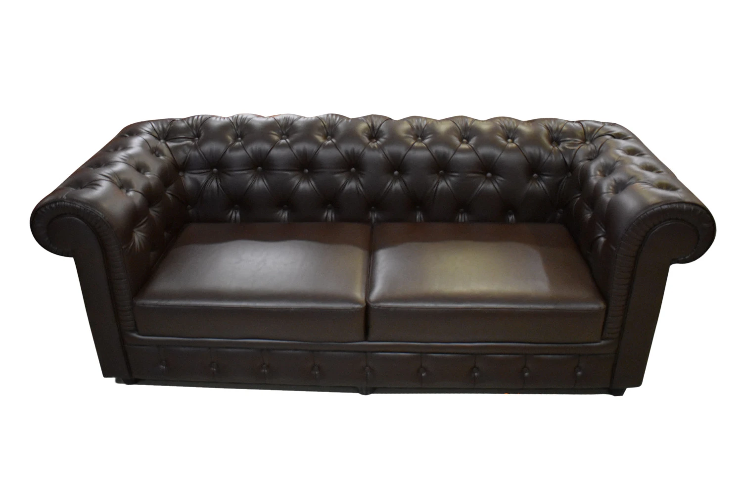 VK Rustic Button Model 3 Seater Sofa - VK Furniture | VK Furniture & Electronics Mangalore