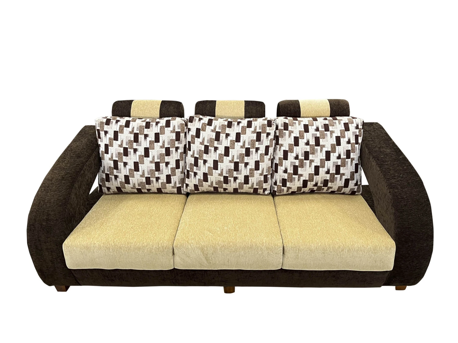 VK Dabang Model 3 Seater Sofa - VK Furniture | VK Furniture & Electronics Mangalore