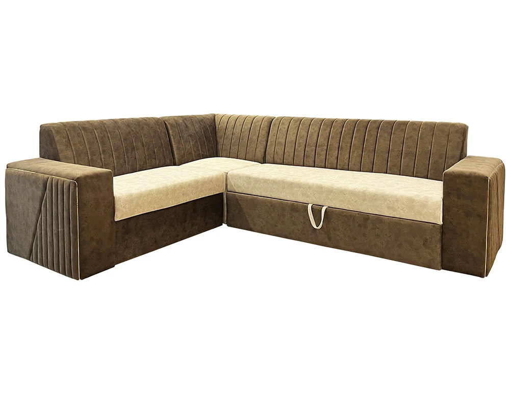 VK Iconic Corner + Cum Bed Sofa Set - VK Furniture | VK Furniture & Electronics Mangalore