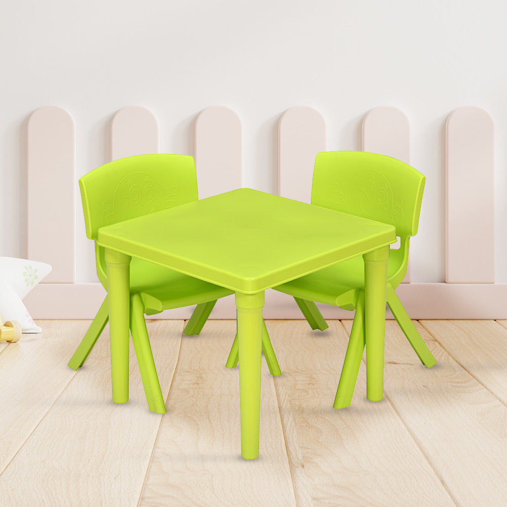 Nilkamal Genius Ludo Table + 2 Chairs Kid's Study Set - Nilkamal | VK Furniture & Electronics Mangalore