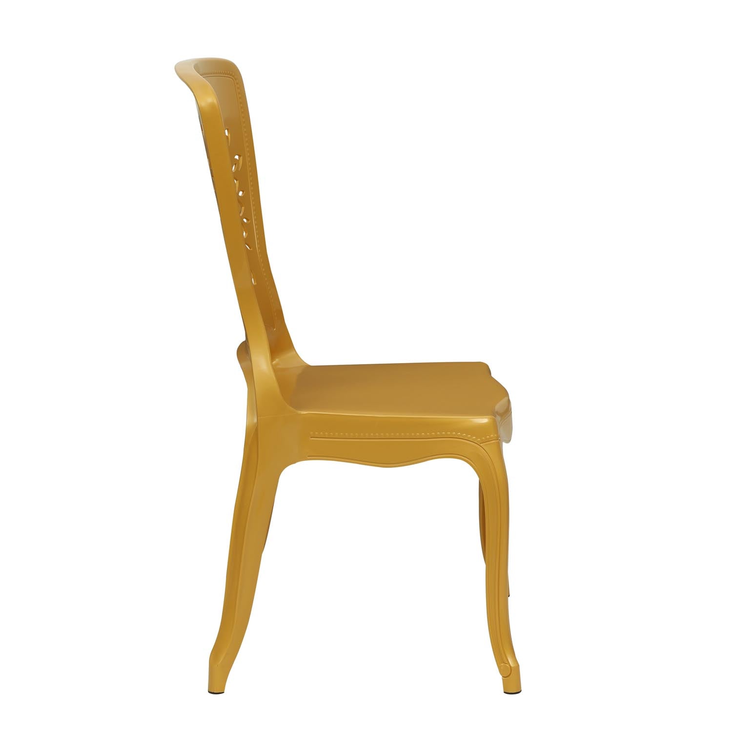 Nilkamal Aura Plastic Chair (Gold) - Nilkamal | VK Furniture & Electronics Mangalore