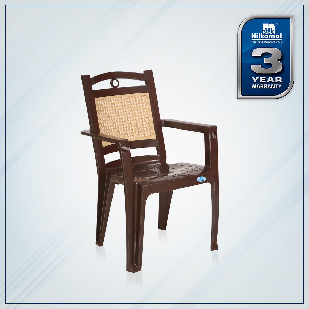 Nilkamal CHR2197 Premium Plastic Arm Chair - Nilkamal | VK Furniture & Electronics Mangalore