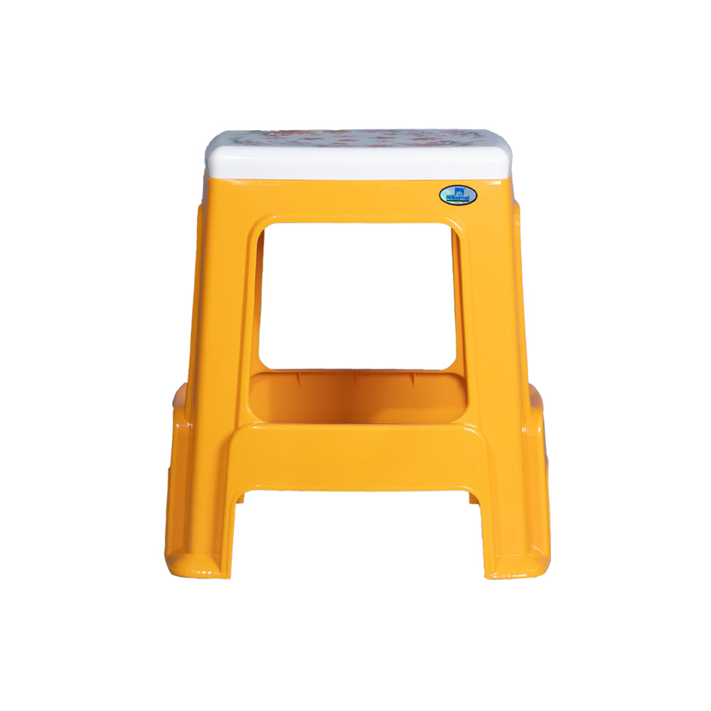 Nilkamal Floral Top Plastic Stool - Nilkamal | VK Furniture & Electronics Mangalore