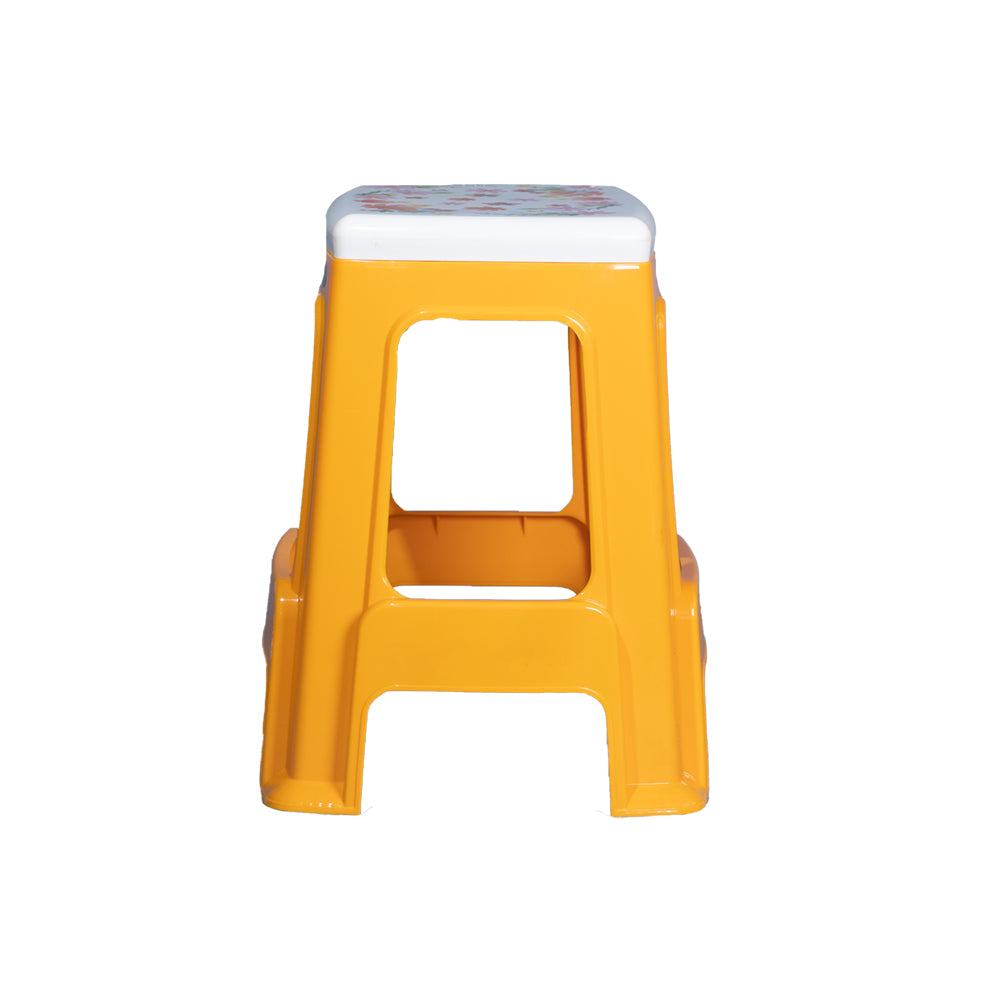 Nilkamal Floral Top Plastic Stool - Nilkamal | VK Furniture & Electronics Mangalore